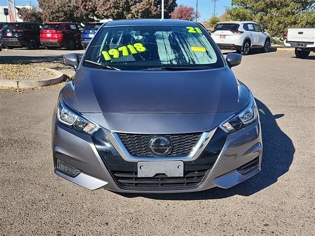 used 2021 Nissan Versa car, priced at $18,718