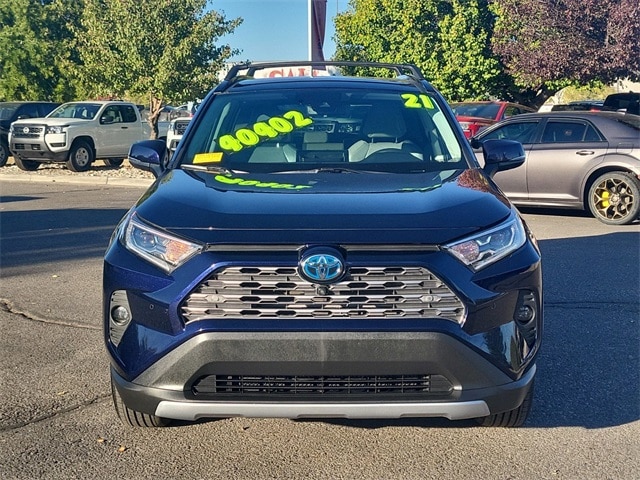 used 2021 Toyota RAV4 Hybrid car, priced at $37,999