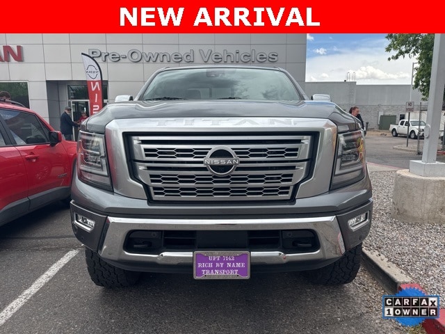 used 2023 Nissan Titan car, priced at $51,999