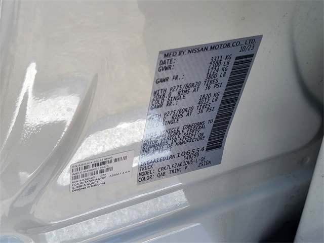 used 2024 Nissan Titan car, priced at $53,328