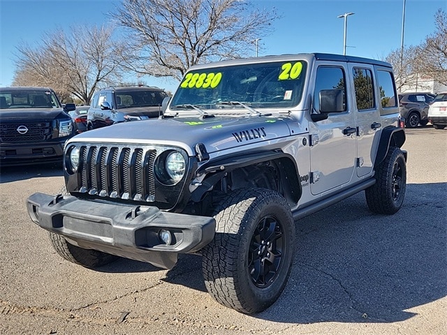 used 2020 Jeep Wrangler car, priced at $27,830