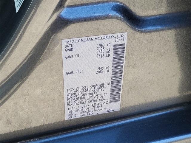 used 2024 Nissan Altima car, priced at $24,255