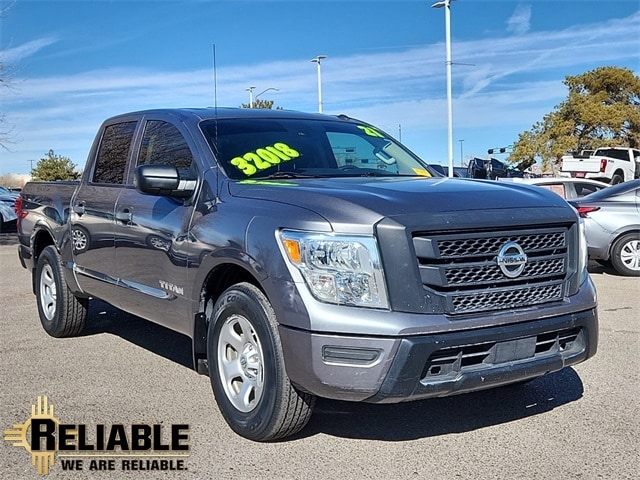 used 2021 Nissan Titan car, priced at $26,997