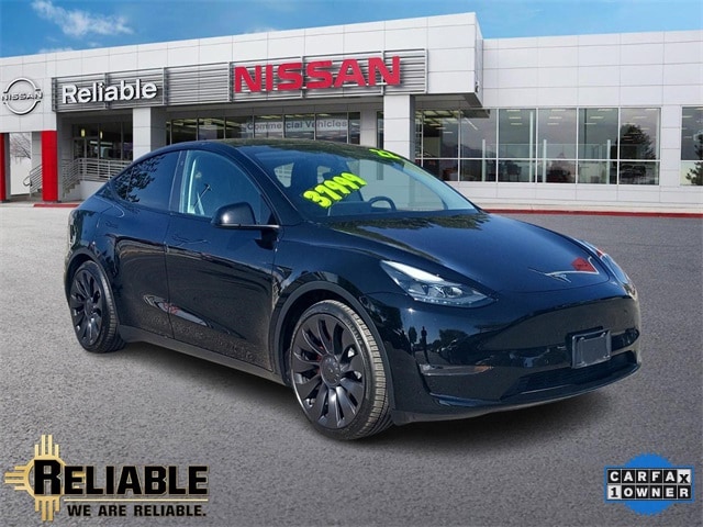 used 2022 Tesla Model Y car, priced at $33,095