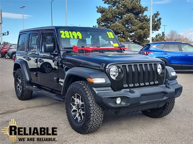 used 2018 Jeep Wrangler car, priced at $26,192