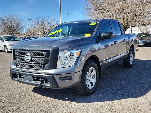 used 2021 Nissan Titan car, priced at $26,997