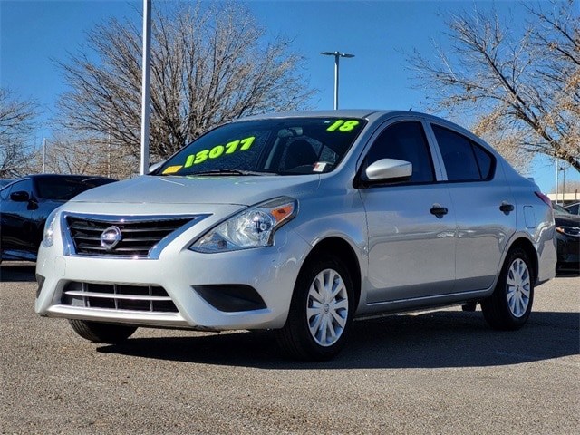 used 2018 Nissan Versa car, priced at $10,325