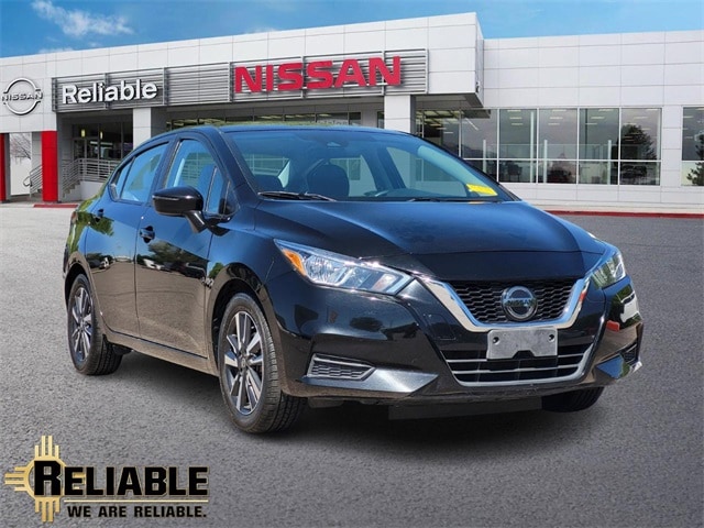 used 2021 Nissan Versa car, priced at $16,999