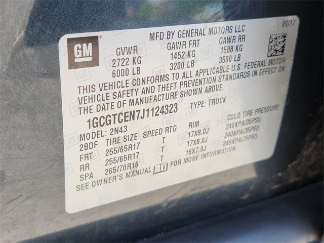 used 2018 Chevrolet Colorado car, priced at $24,999
