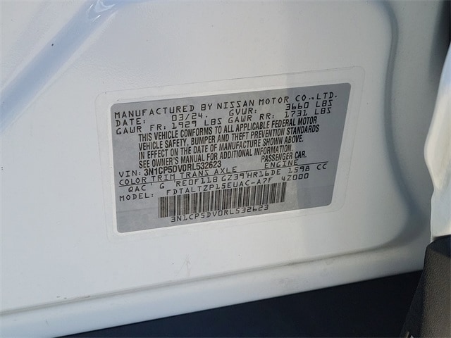 used 2024 Nissan Kicks car, priced at $23,865