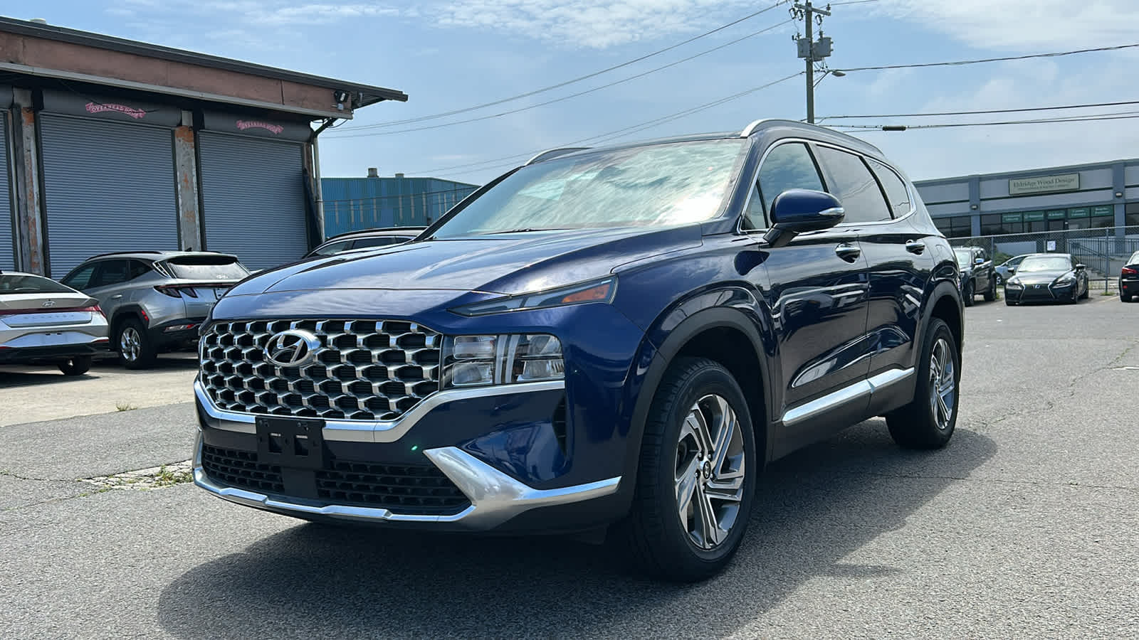 used 2022 Hyundai Santa Fe car, priced at $25,909
