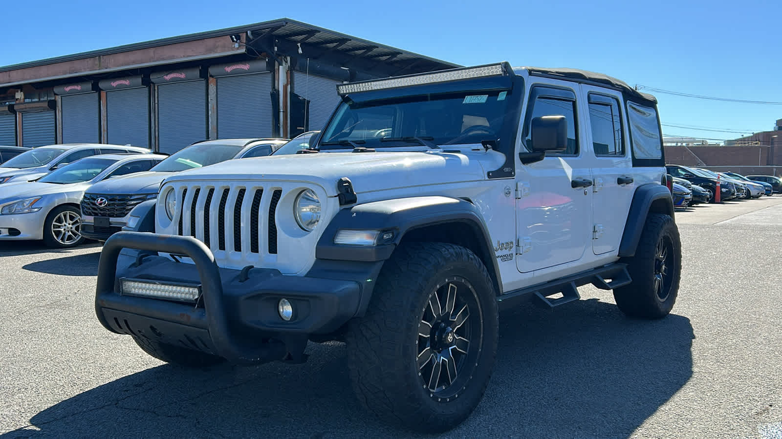 used 2018 Jeep Wrangler Unlimited car, priced at $14,909