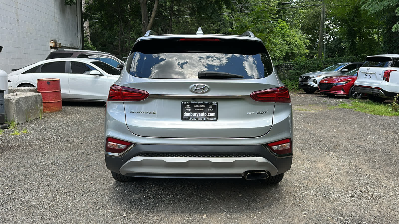 used 2020 Hyundai Santa Fe car, priced at $23,609