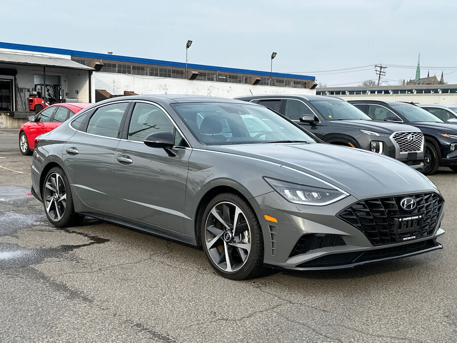 used 2021 Hyundai Sonata car, priced at $23,888