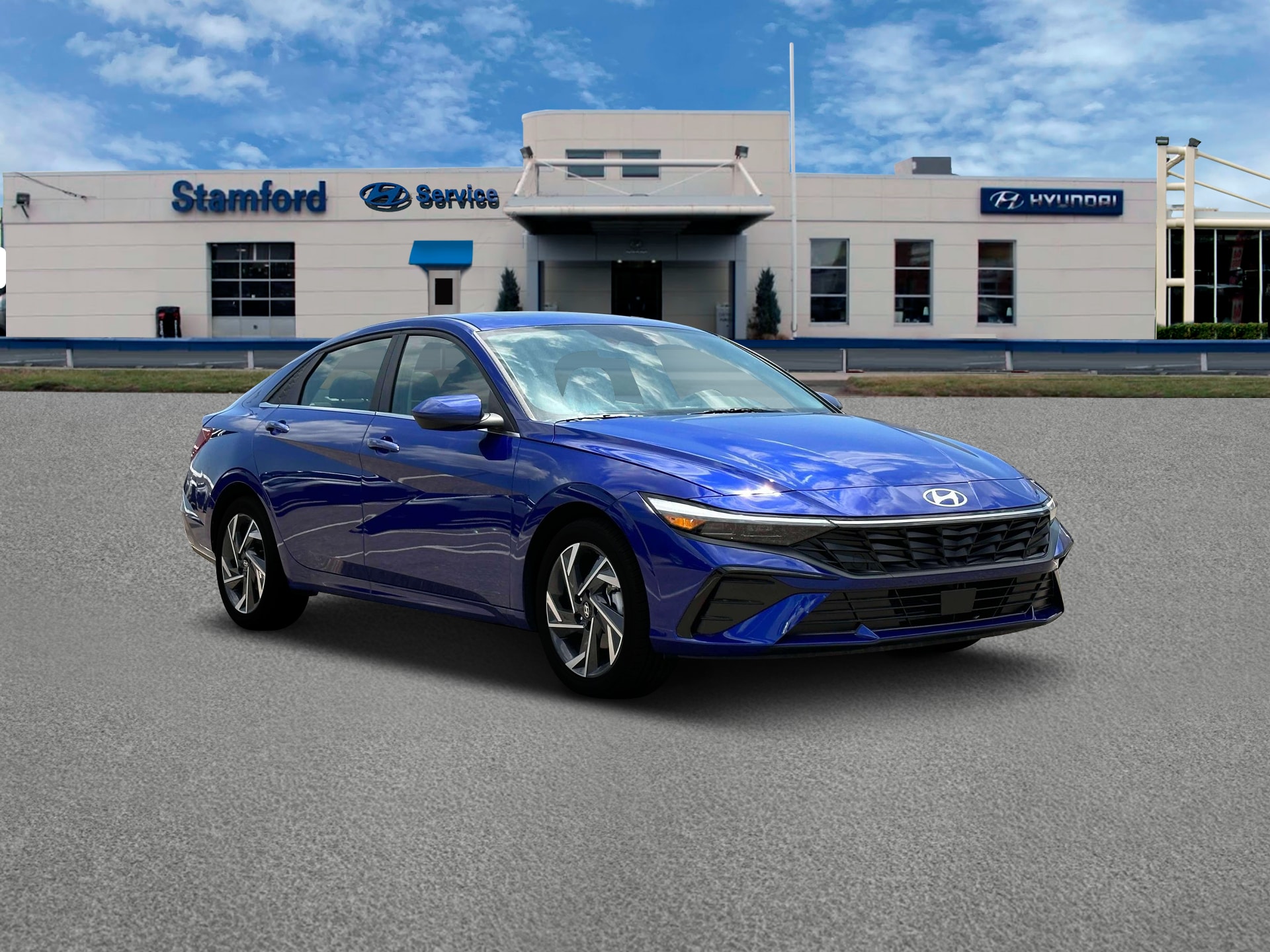 new 2024 Hyundai Elantra car, priced at $27,030