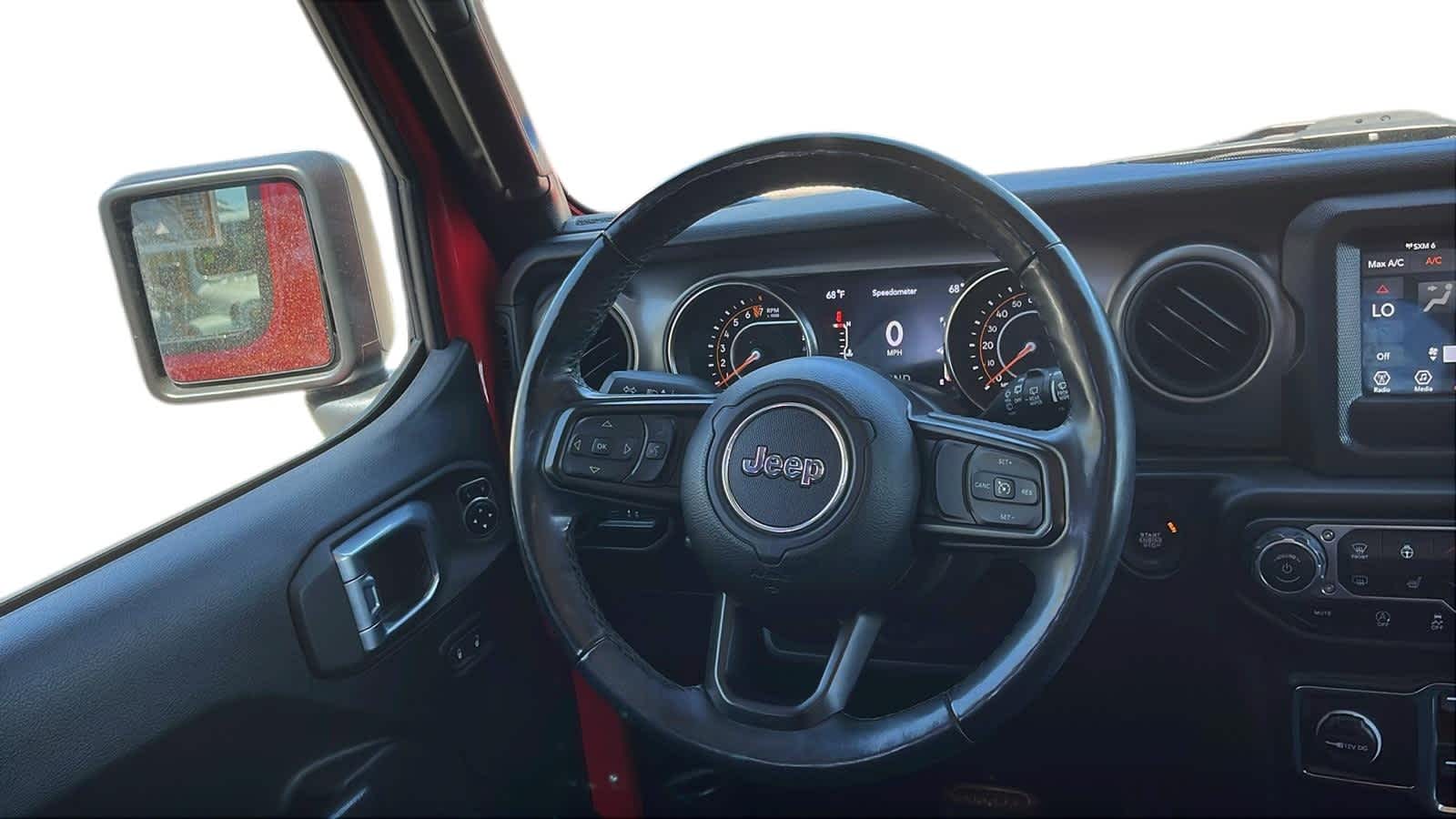 used 2021 Jeep Wrangler car, priced at $34,317