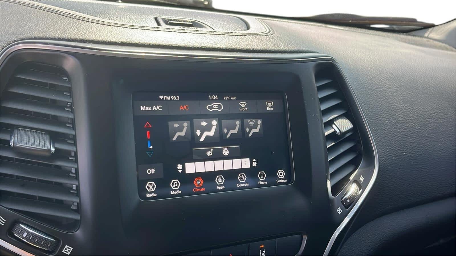used 2021 Jeep Cherokee car, priced at $22,732