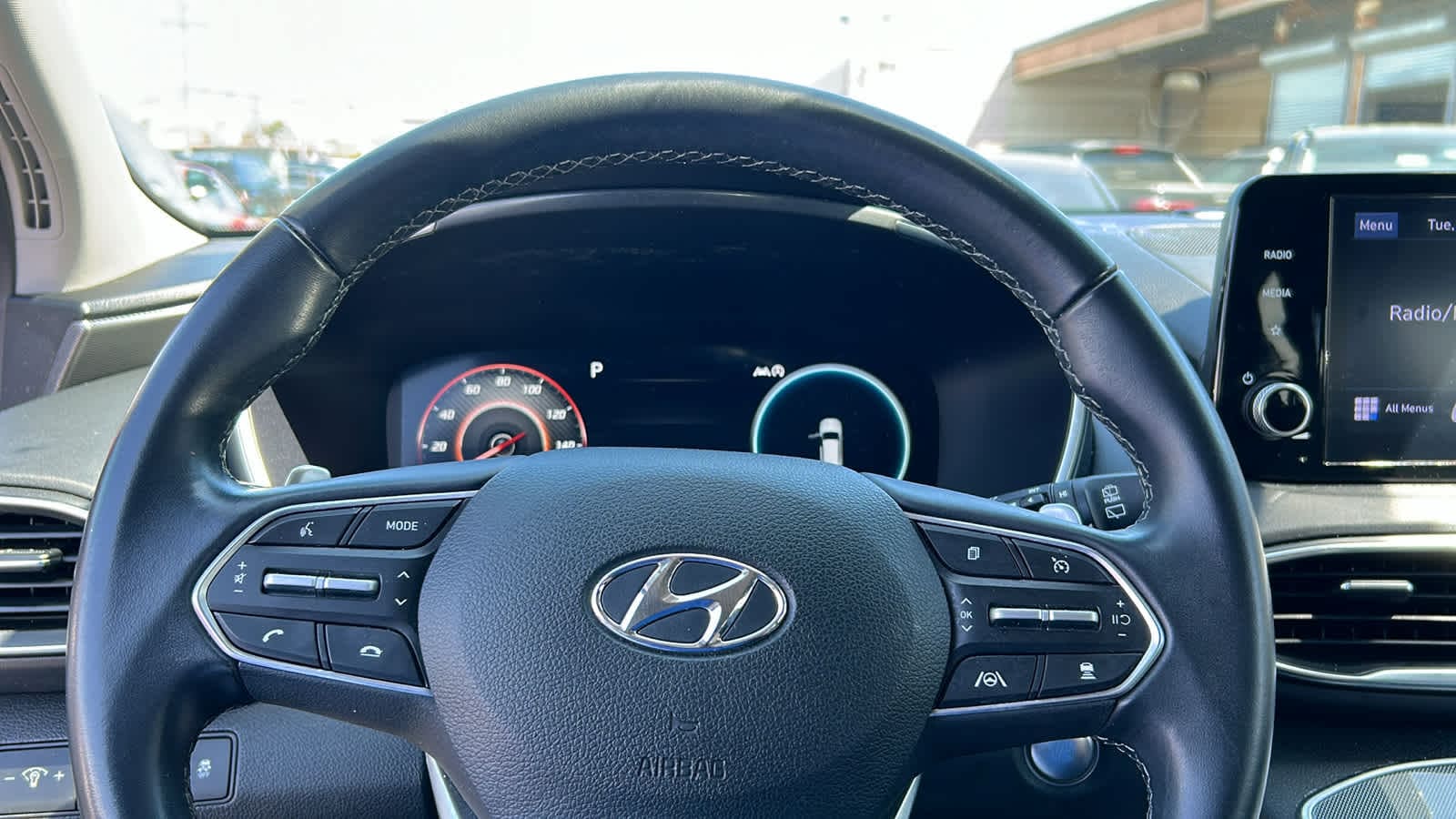 used 2022 Hyundai Santa Fe car, priced at $26,702