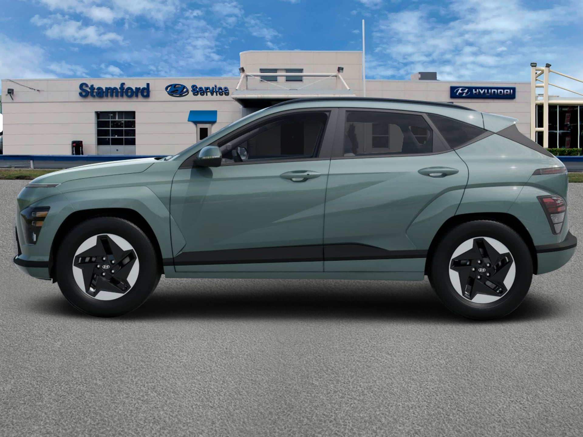new 2025 Hyundai Kona Electric car, priced at $39,090