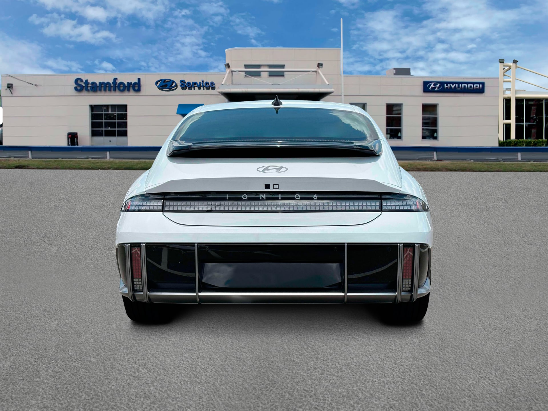 new 2025 Hyundai IONIQ 6 car, priced at $51,530
