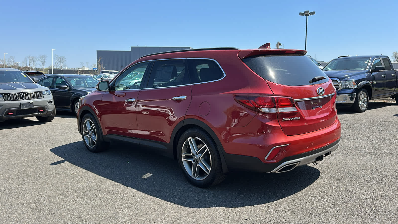 used 2018 Hyundai Santa Fe car, priced at $16,902