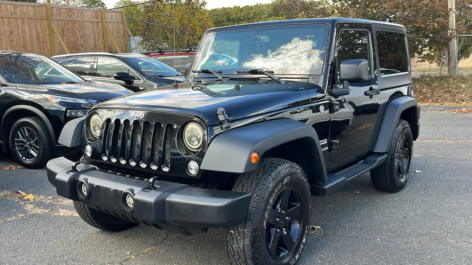 used 2015 Jeep Wrangler car, priced at $14,311