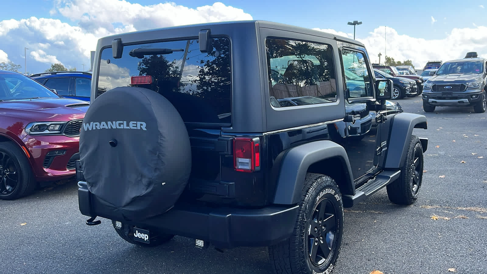 used 2015 Jeep Wrangler car, priced at $14,311