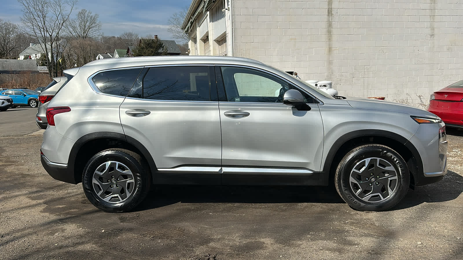used 2022 Hyundai Santa Fe Hybrid car, priced at $22,999