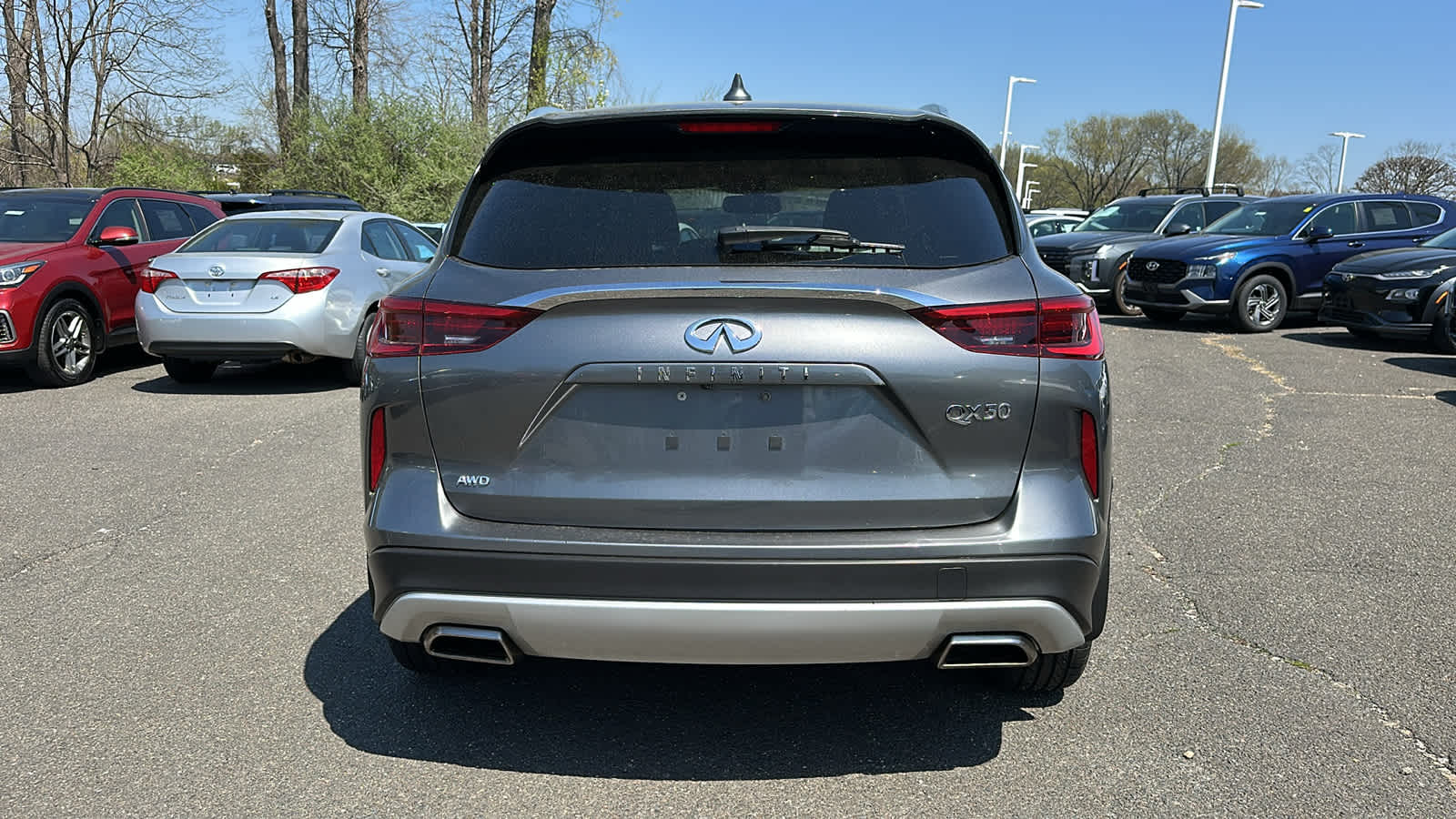 used 2019 INFINITI QX50 car, priced at $19,202