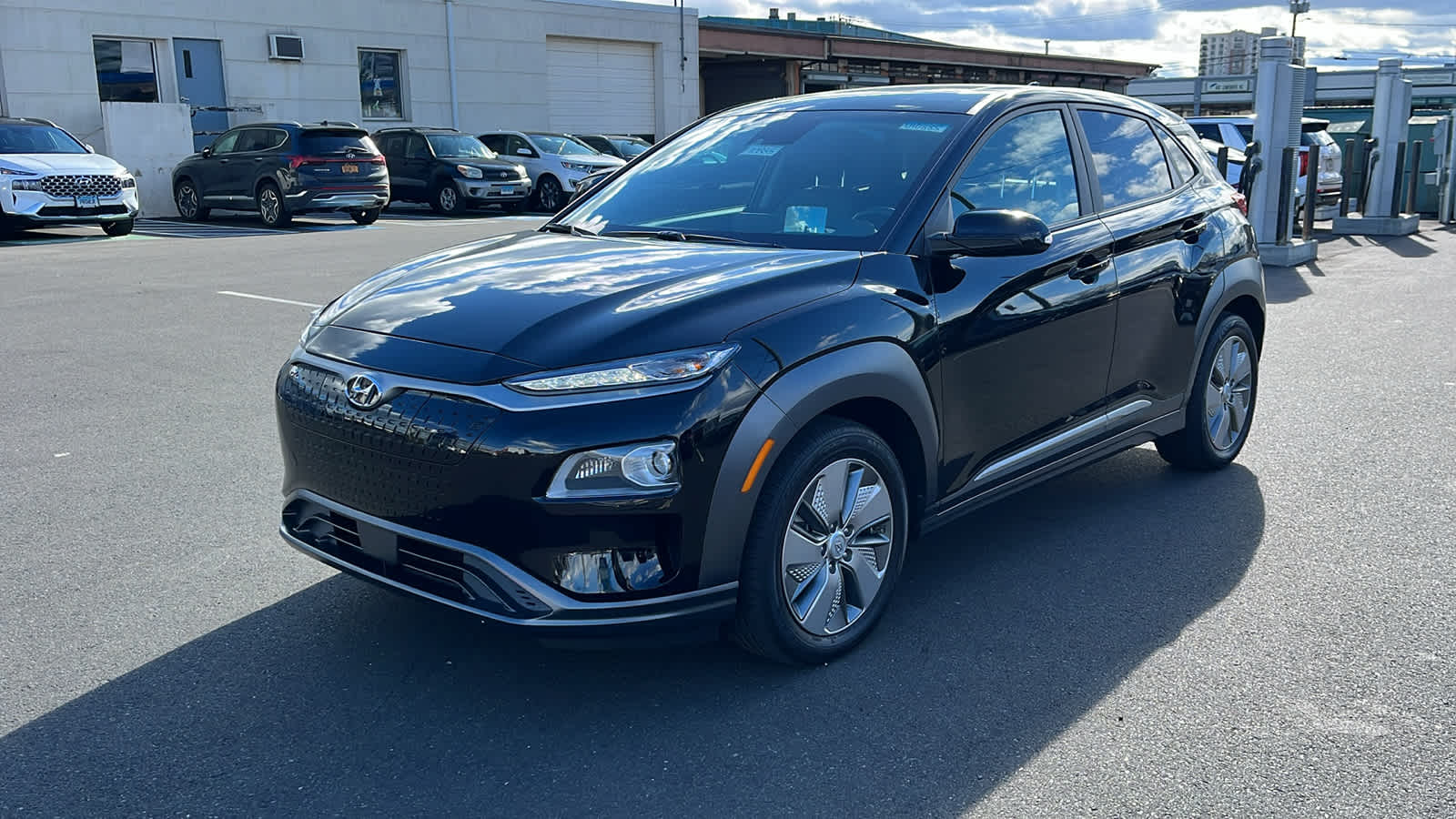 used 2021 Hyundai Kona Electric car, priced at $22,988