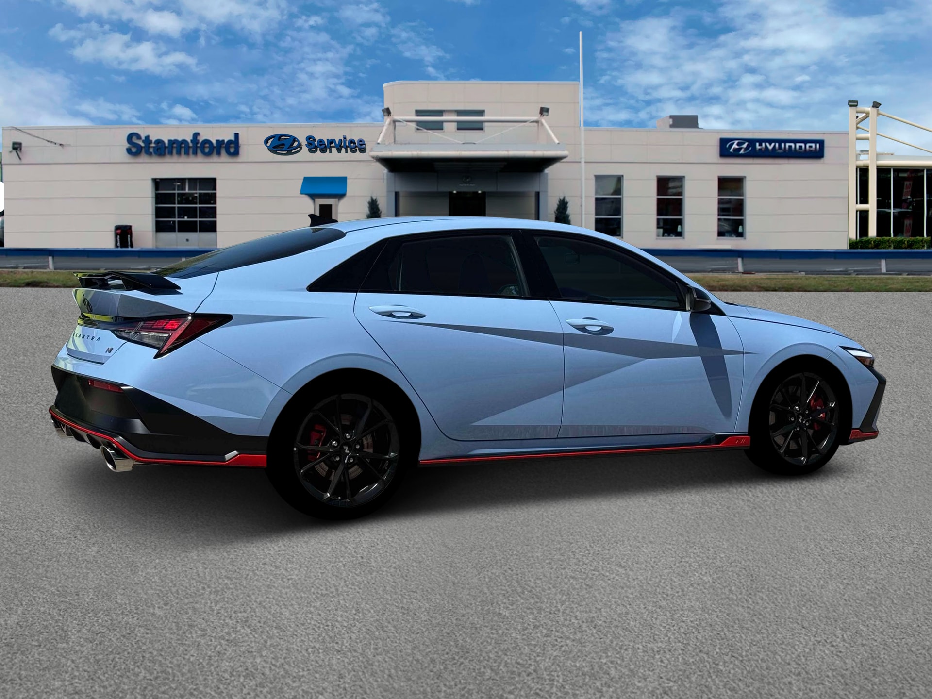 new 2025 Hyundai Elantra N car, priced at $37,720