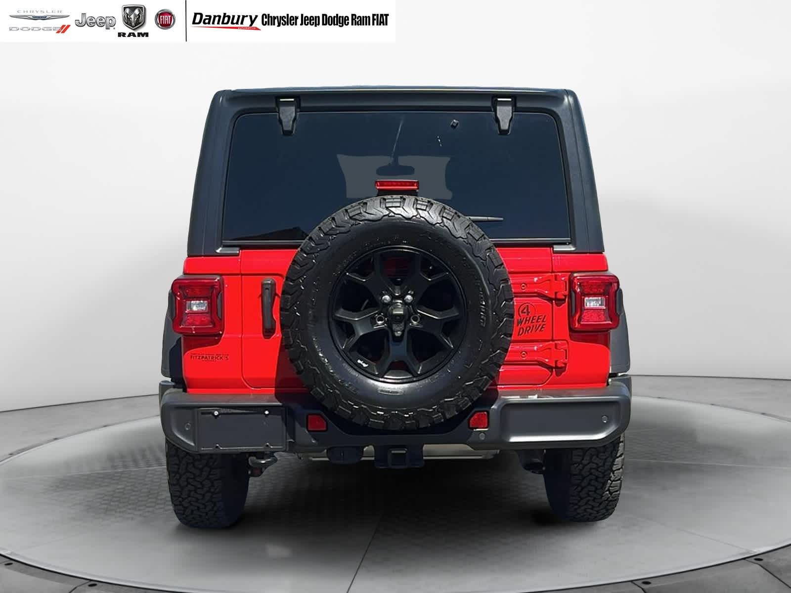 used 2021 Jeep Wrangler car, priced at $34,317
