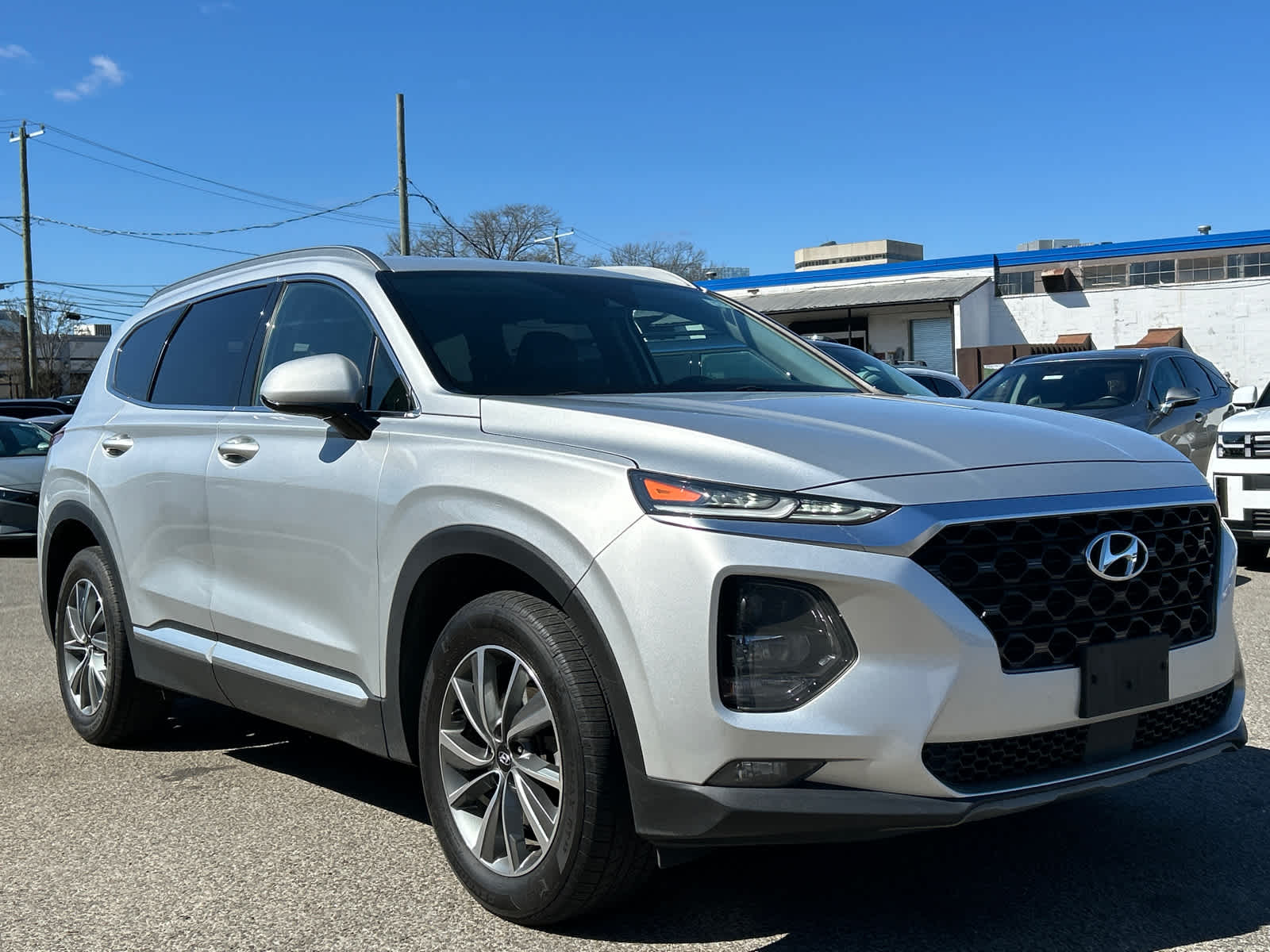used 2019 Hyundai Santa Fe car, priced at $18,502
