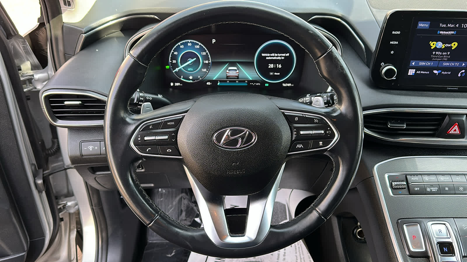 used 2022 Hyundai Santa Fe Hybrid car, priced at $22,999
