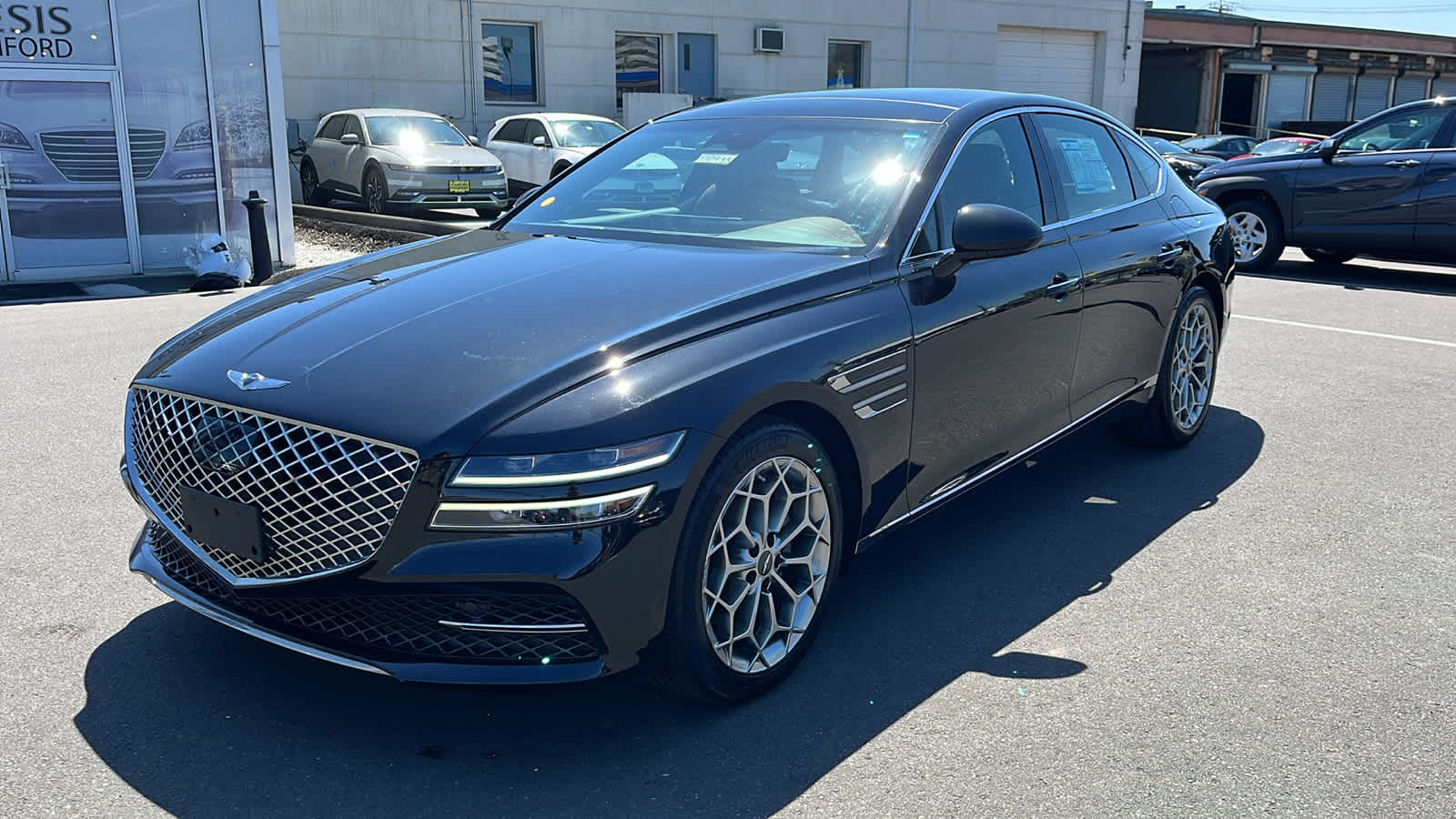 used 2022 Genesis G80 car, priced at $37,888