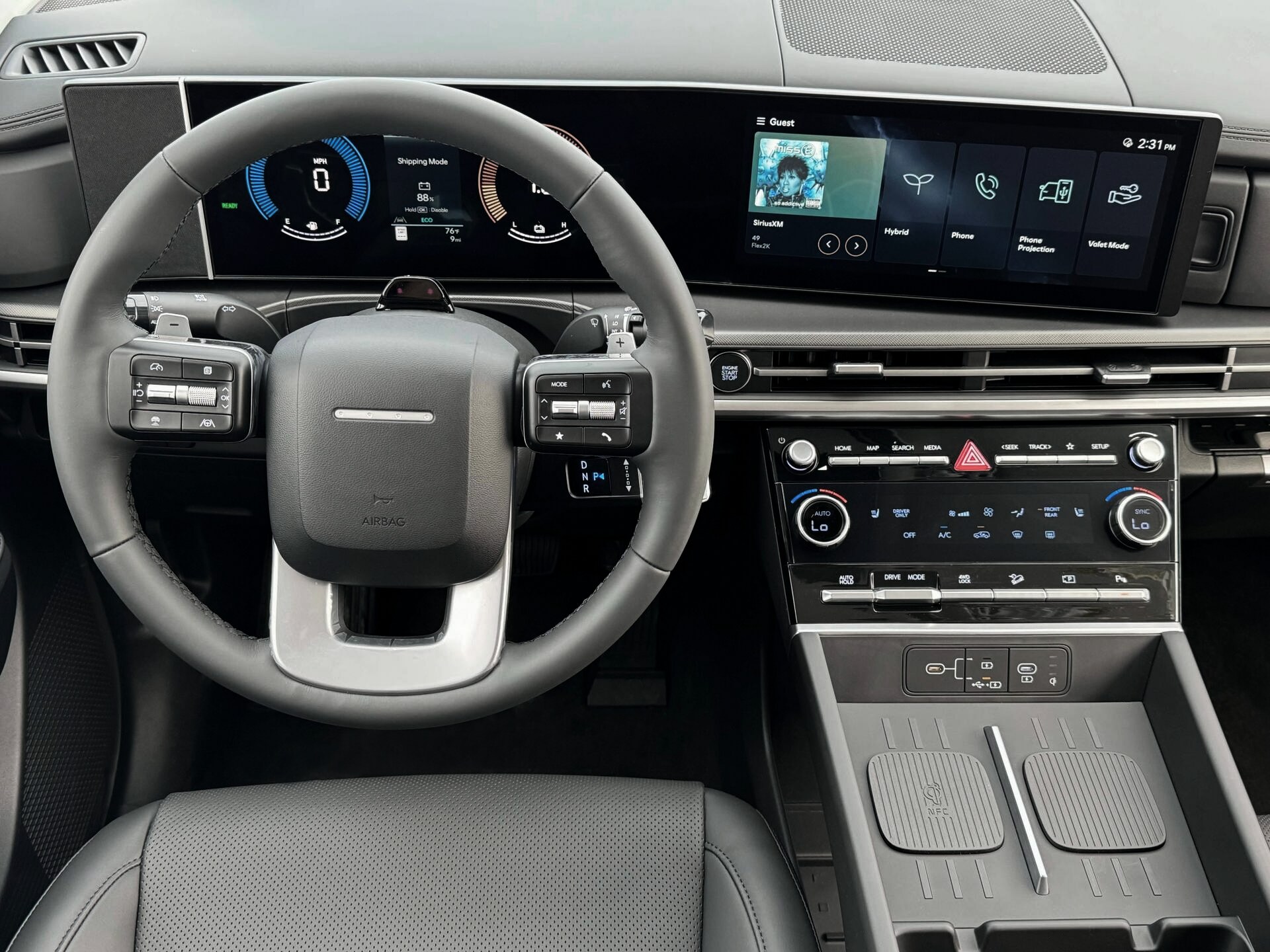 new 2025 Hyundai Santa Fe Hybrid car, priced at $41,900