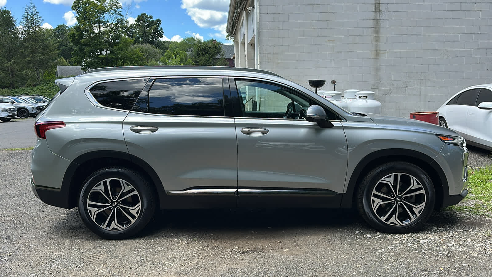 used 2020 Hyundai Santa Fe car, priced at $23,609