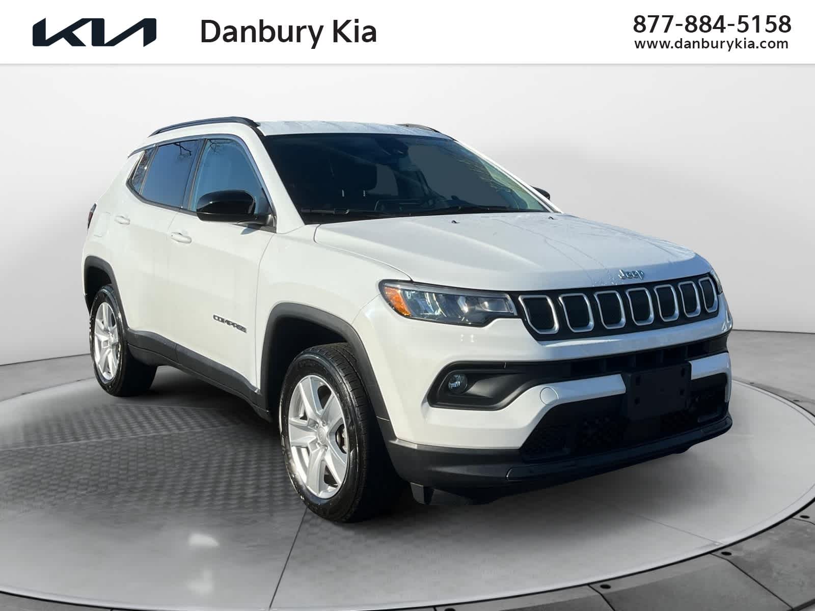 used 2022 Jeep Compass car, priced at $21,986