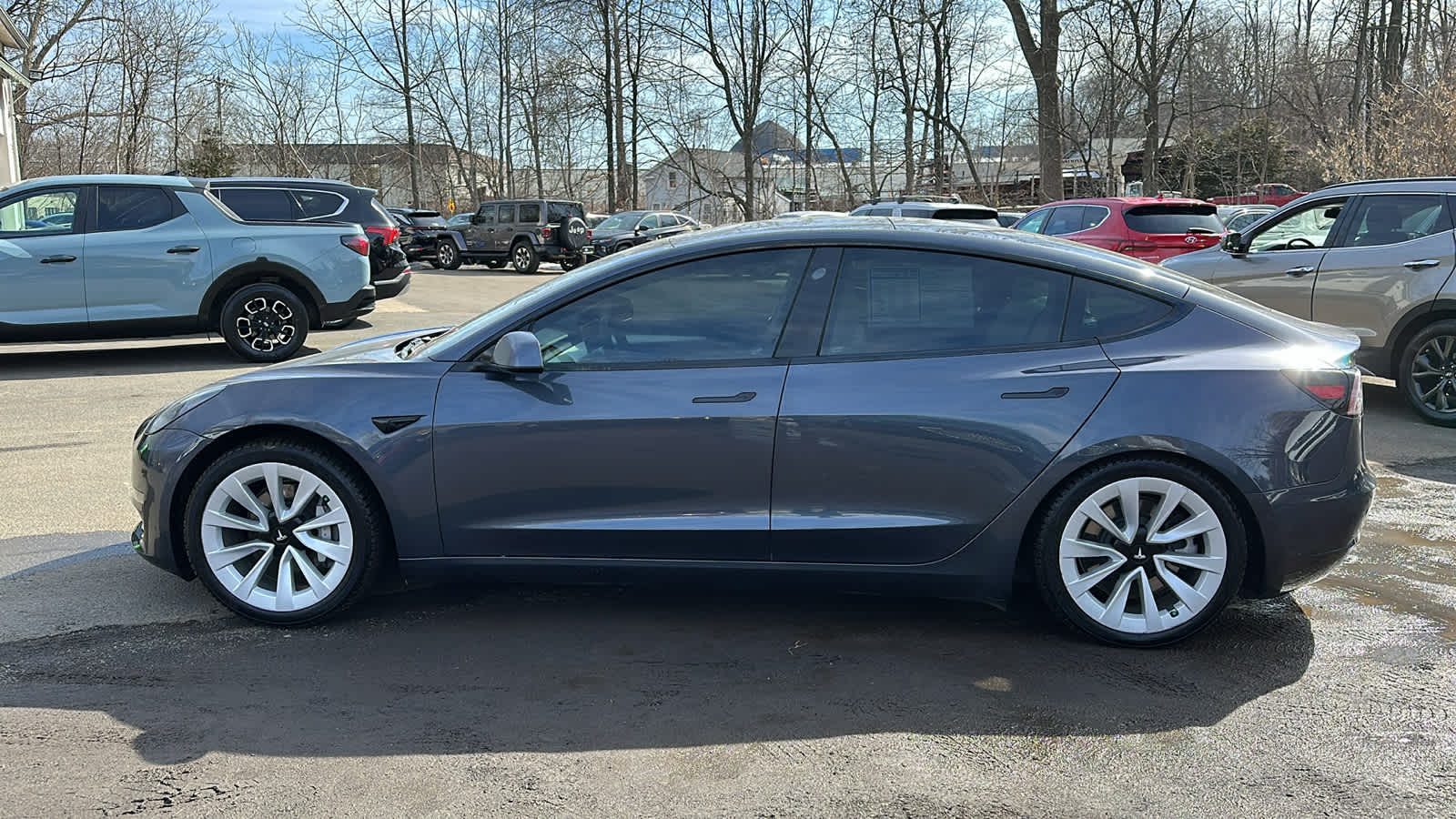 used 2022 Tesla Model 3 car, priced at $26,609