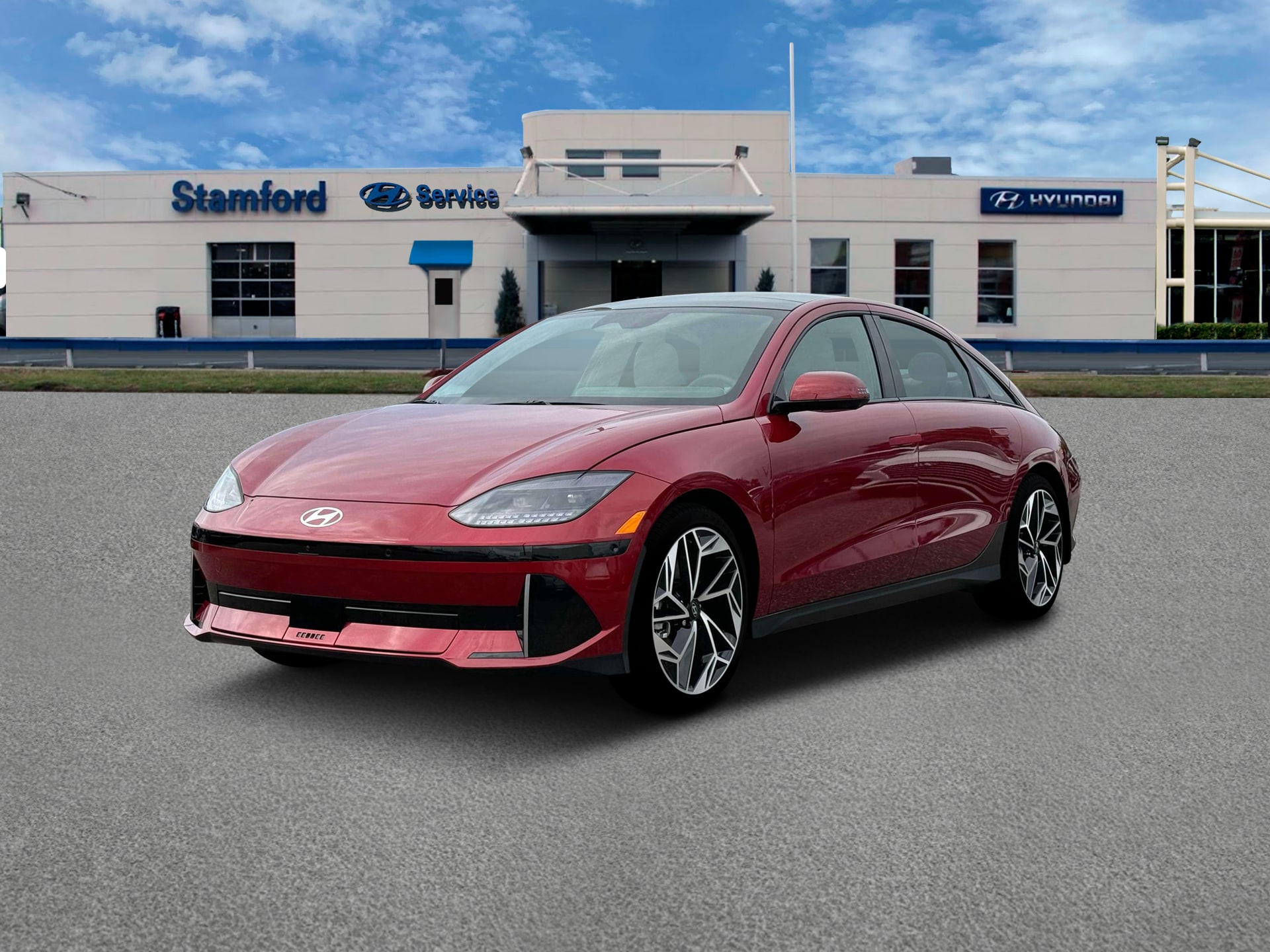 new 2025 Hyundai IONIQ 6 car, priced at $56,910