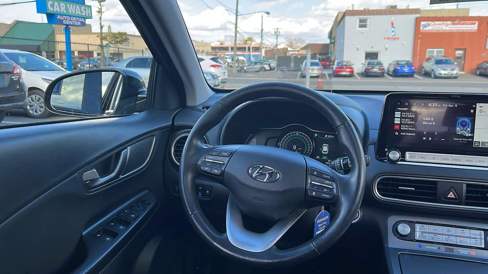 used 2021 Hyundai Kona Electric car, priced at $22,988