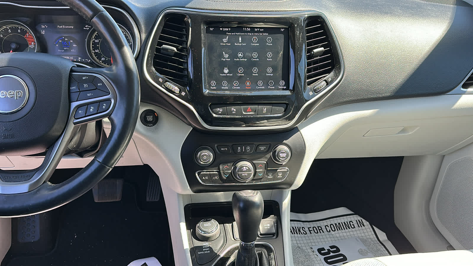used 2021 Jeep Cherokee car, priced at $21,903