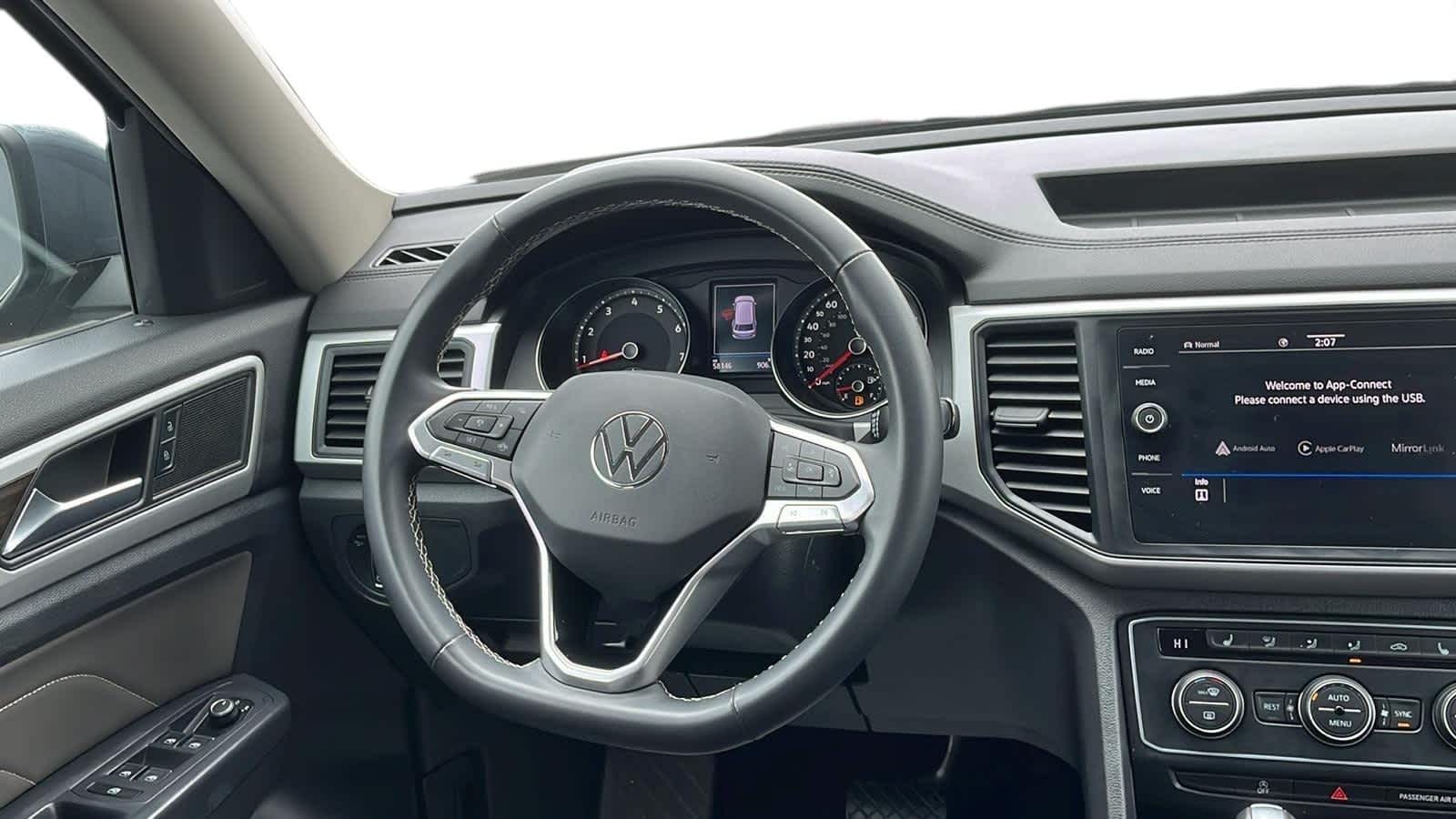 used 2021 Volkswagen Atlas car, priced at $24,026