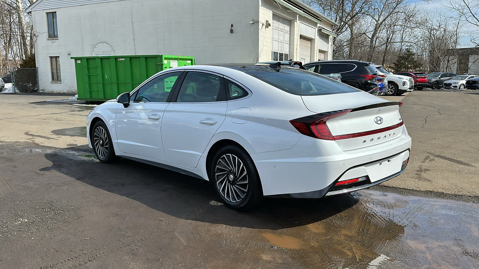 used 2023 Hyundai Sonata Hybrid car, priced at $23,509