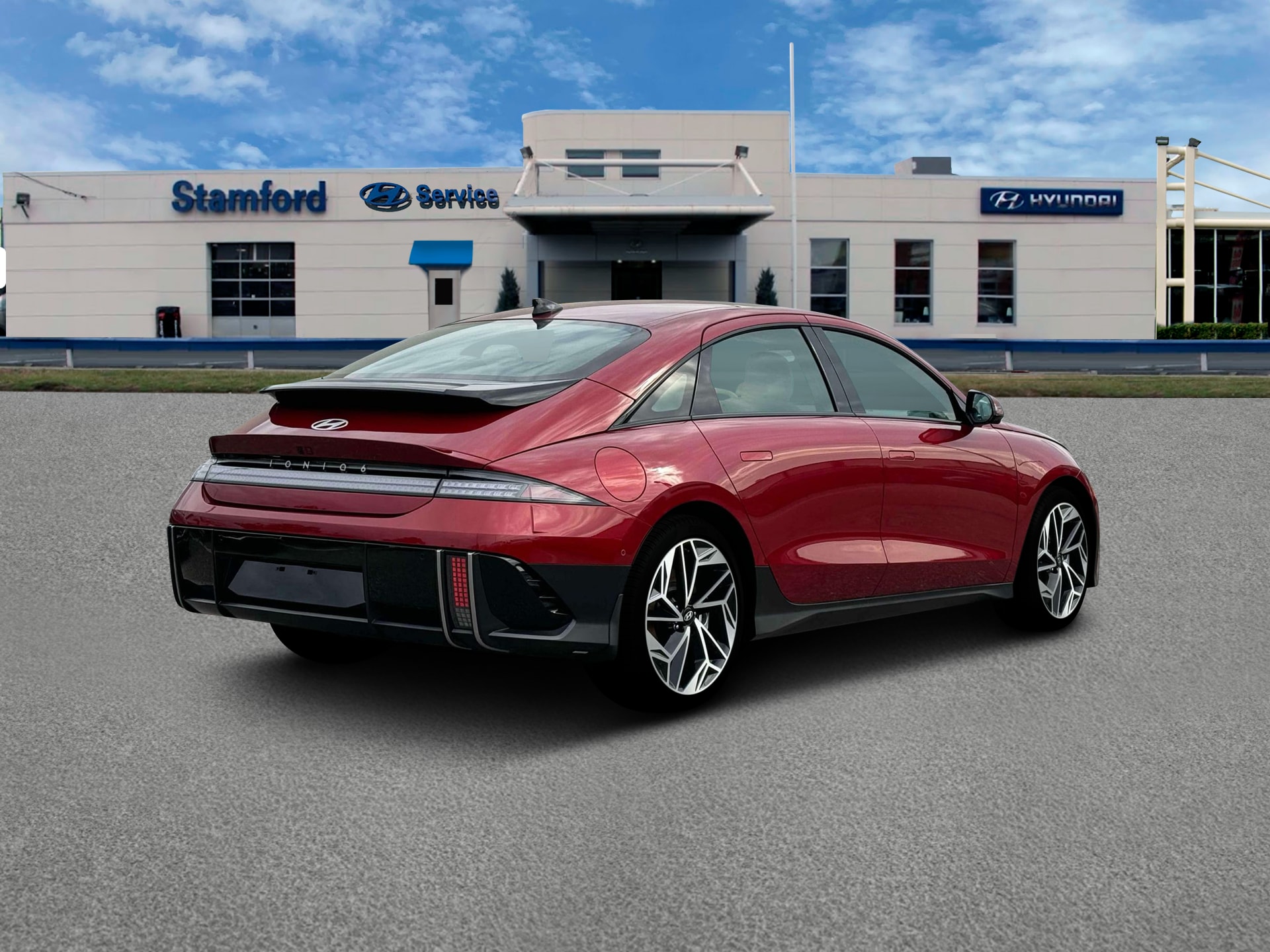 new 2025 Hyundai IONIQ 6 car, priced at $56,910