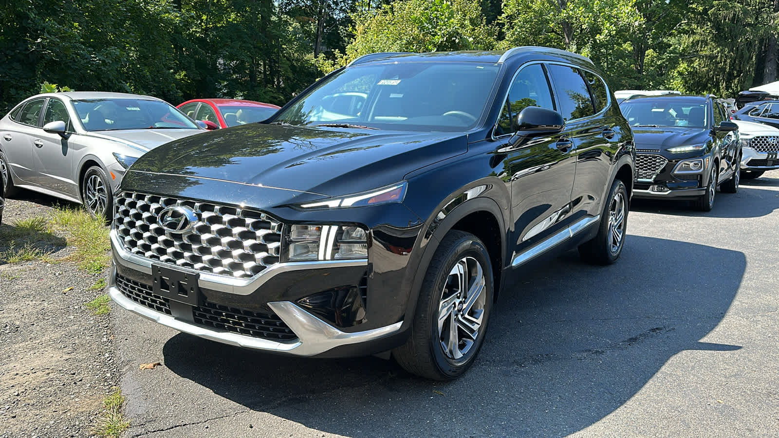 used 2021 Hyundai Santa Fe car, priced at $22,411