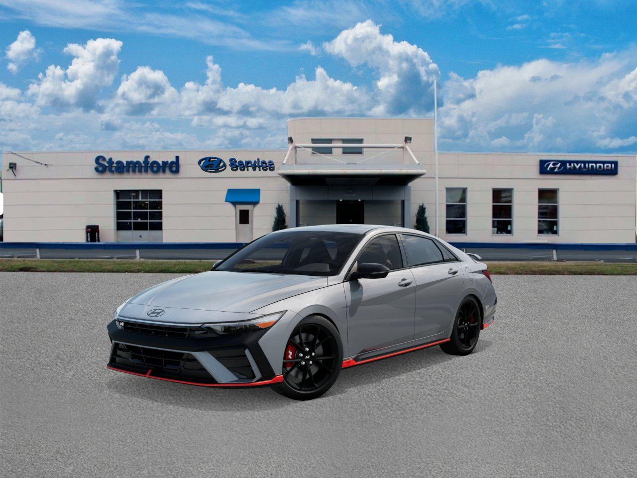 new 2025 Hyundai Elantra N car, priced at $37,780