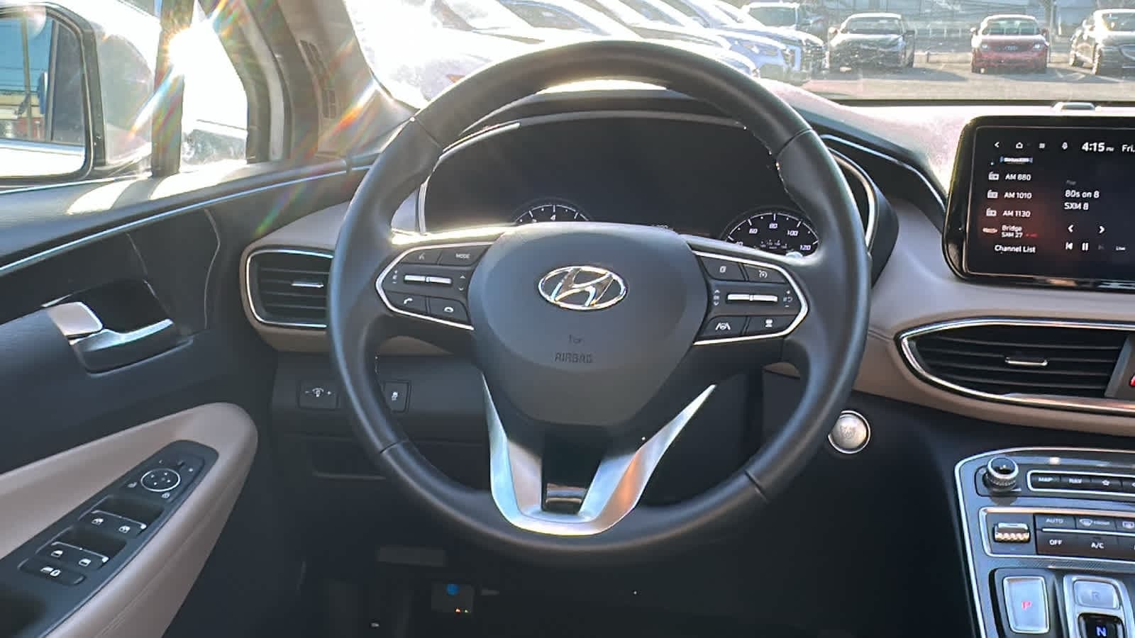 used 2023 Hyundai Santa Fe car, priced at $26,988