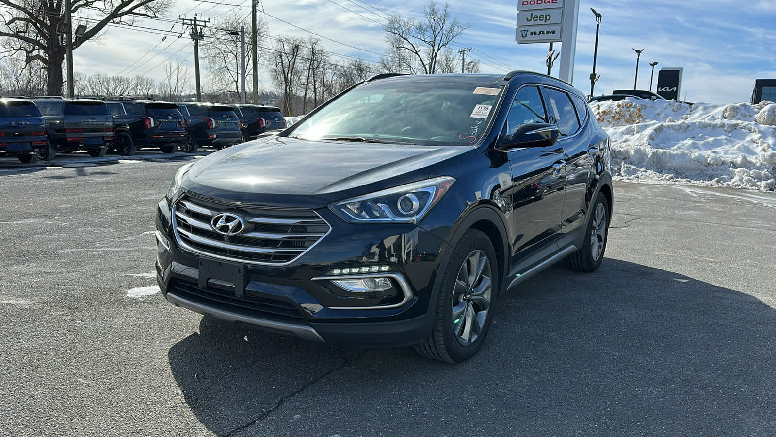 used 2017 Hyundai Santa Fe Sport car, priced at $19,503