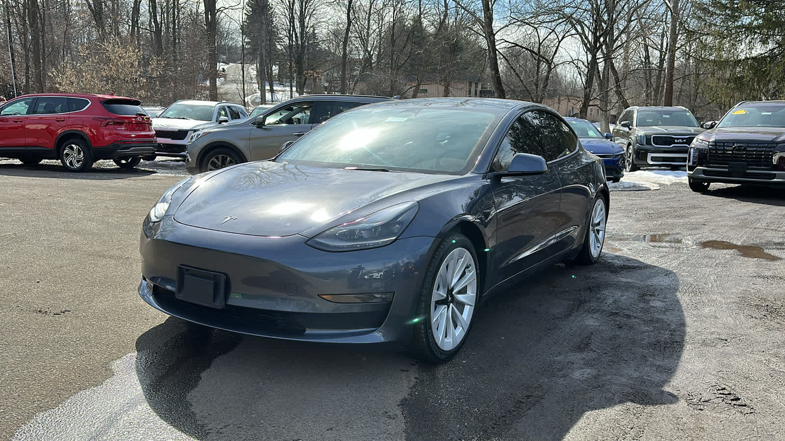 used 2022 Tesla Model 3 car, priced at $26,609